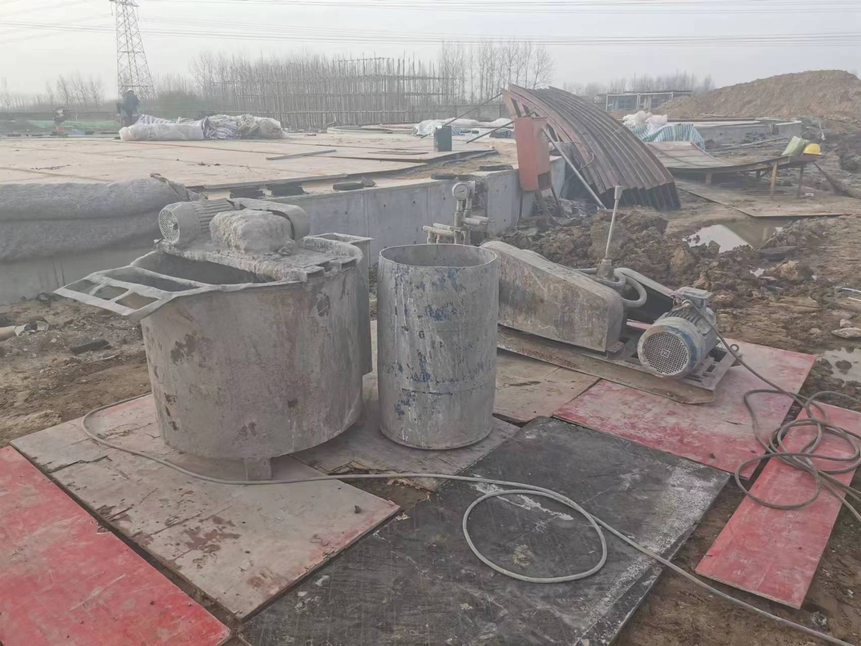 乌尔禾回填土注浆